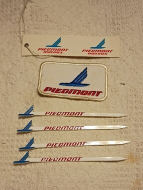 Lot Of Piedmont Airlines Vintage Memorabilia